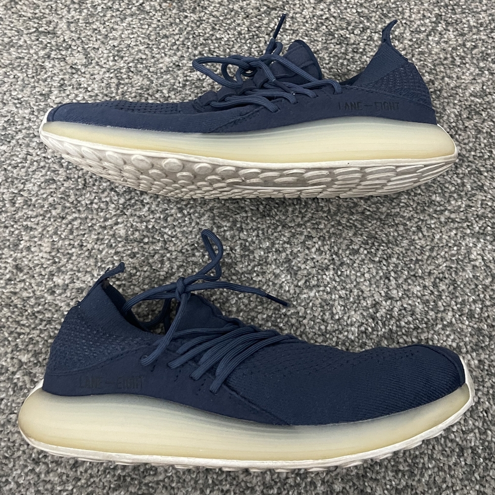 Lane Eight Womens Navy Blue Athletic Trainer AD 1 Casual Sneaker Shoes‎ Size 7.5
